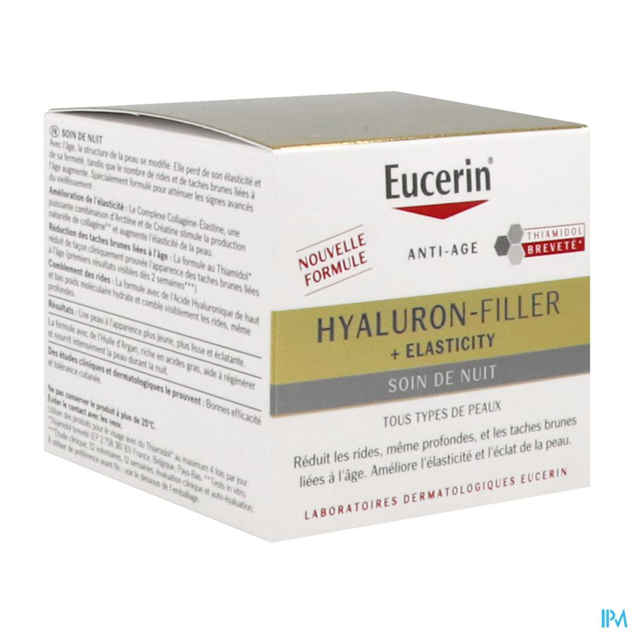 Hyaluron-Filler + Elasticity Soin de Nuit Anti-Rides & Anti-Âge Pot 50ml