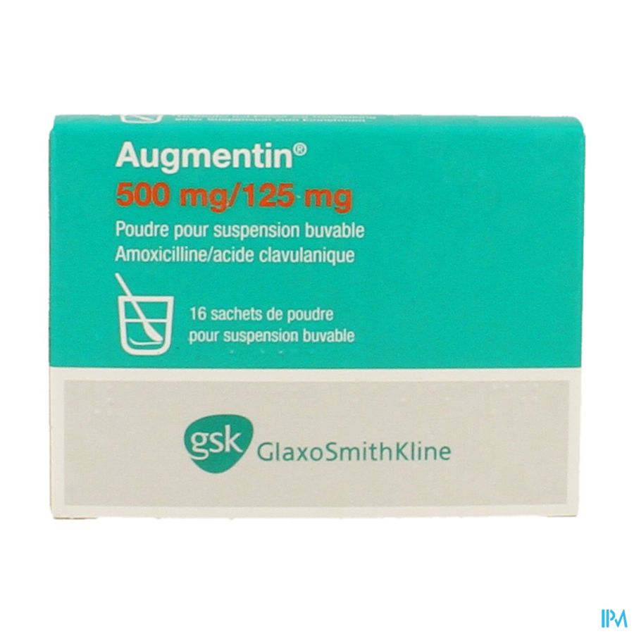 Augmentin Sach 16 X 500mg/125mg