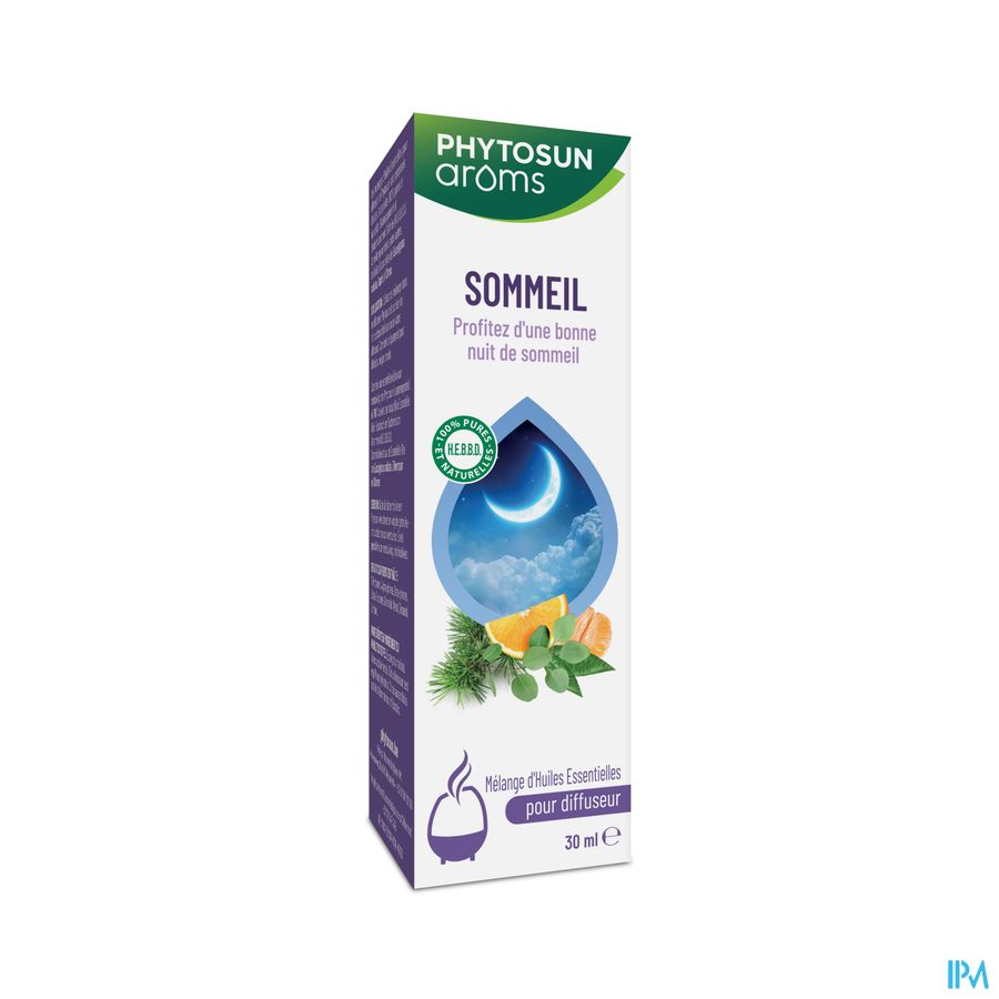 Phytosun® Mélange D’Huiles Essentielles – Sommeil – 30 ml – Favorise Le Sommeil