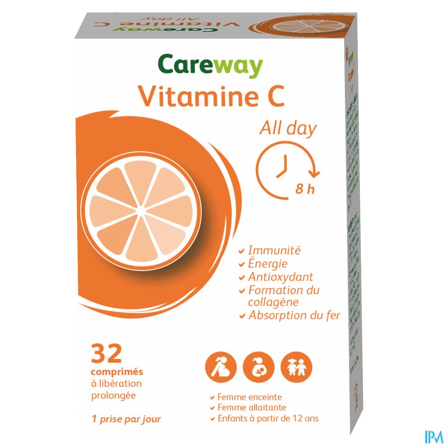 Careway Vitamine C 500mg All Day Comp 32