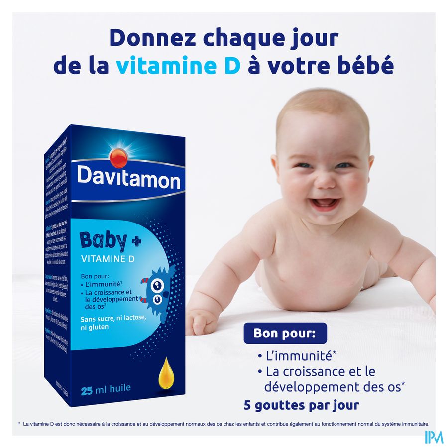 Davitamon® Baby Vitamine D Huile 25 ml