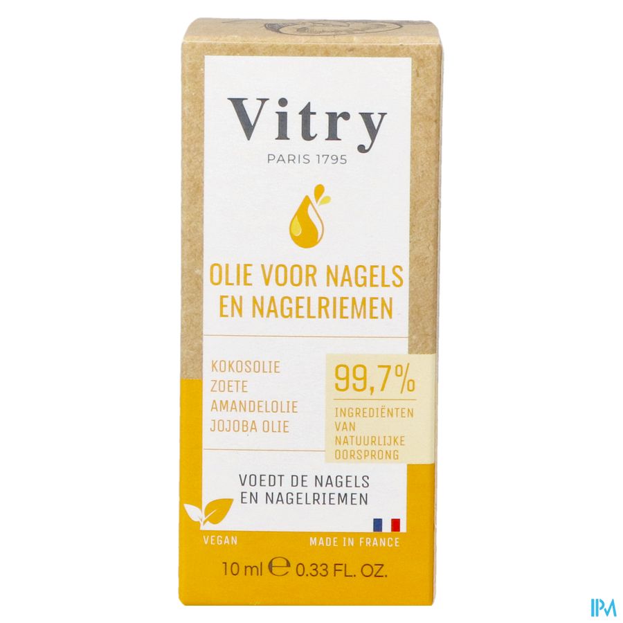 Vitry Huile Ongles & Cuticules Naturelle 10ml