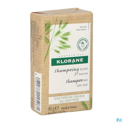 Klorane - Shampoing solide à l’Avoine - Tous types de cheveux