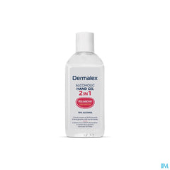 Dermalex® Gel Mains Alcoolisé 2 En 1 - Désinfecte Tout En Douceur - 100 ml