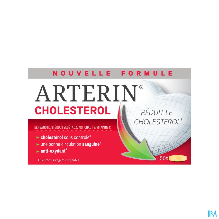 Arterin® Cholestérol 150 Cmp Sans Levure Rouge De Riz/Statines & Bonne Tolérance