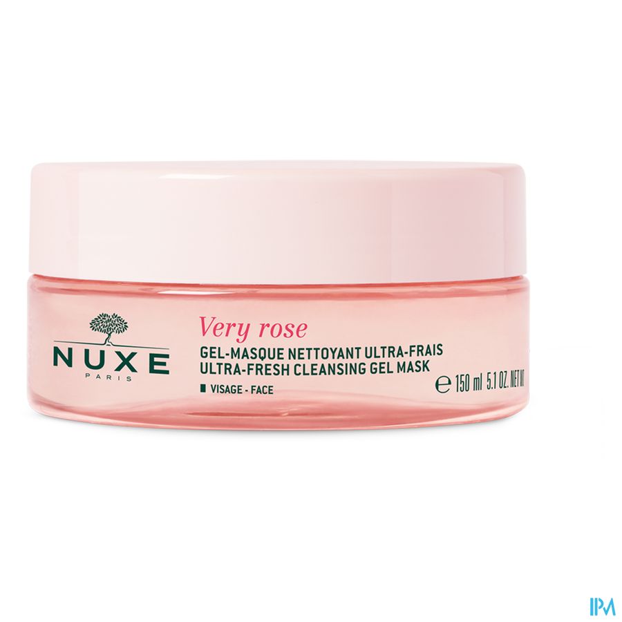 Nuxe Very Rose Gel Masque Nettoy.ultra Frais 150ml