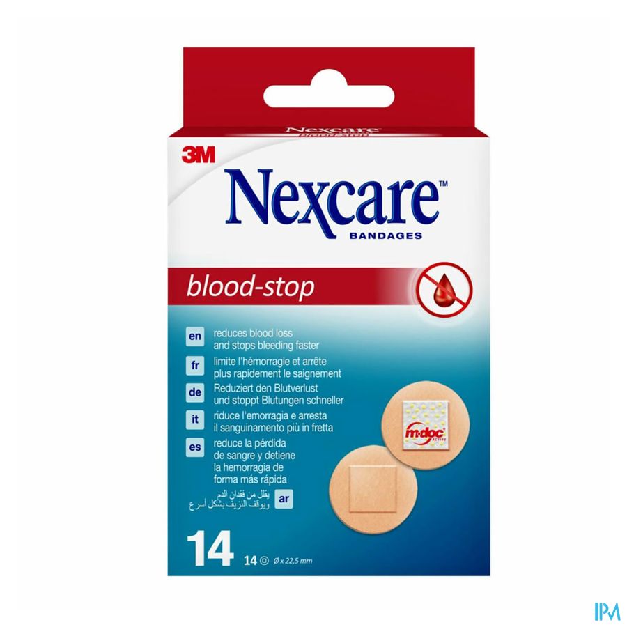 Nexcare 3m Bloodstop Spots 14 N1714ns