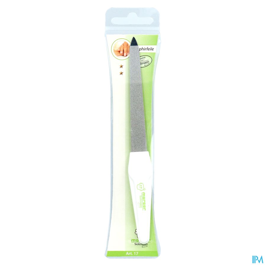 Mörser lime à ongles saphir, gros et fin 15 cm N°16
