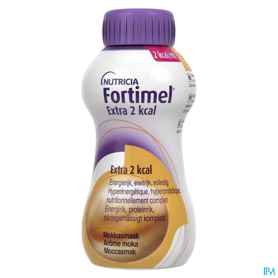 Fortimel Extra 2kcal Goût Mokka Bouteilles 4x200ml