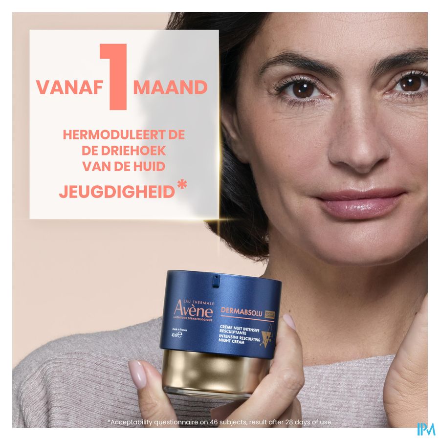 Avène Dermabsolu NUIT Crème intensive resculptante anti-âge 40ml