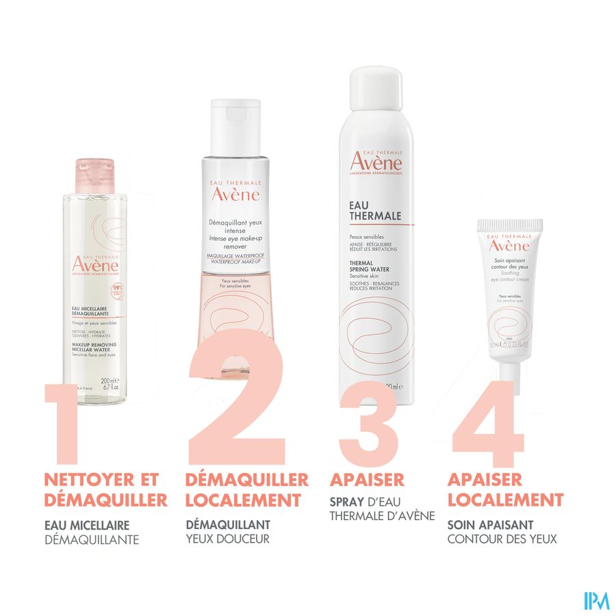 Eau Thermale Avène - Démaquillant yeux intense Les Essentiels