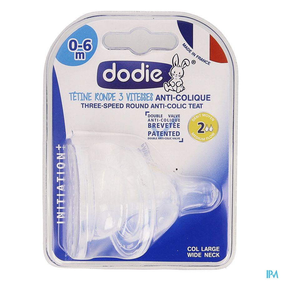Dodie Tetine Iniiation+ 3 Vitesses Debit 2 2