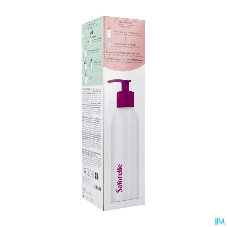 Saforelle Essent.soin Lav.int.apais. Kit 2 Prod.