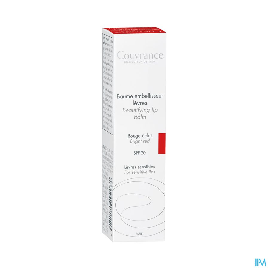 Eau Thermale Avène COUVRANCE Baume embellisseur lèvres Rouge éclat