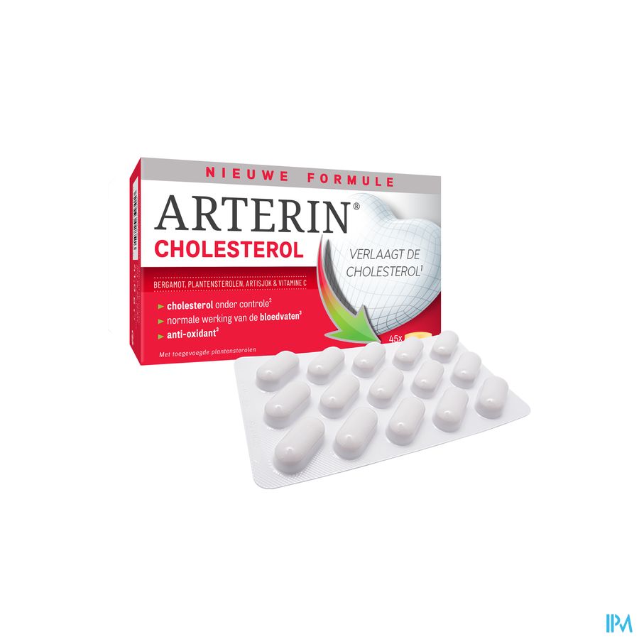 Arterin® Cholestérol 45 Cmp Sans Levure Rouge De Riz/Statines & Bonne Tolérance