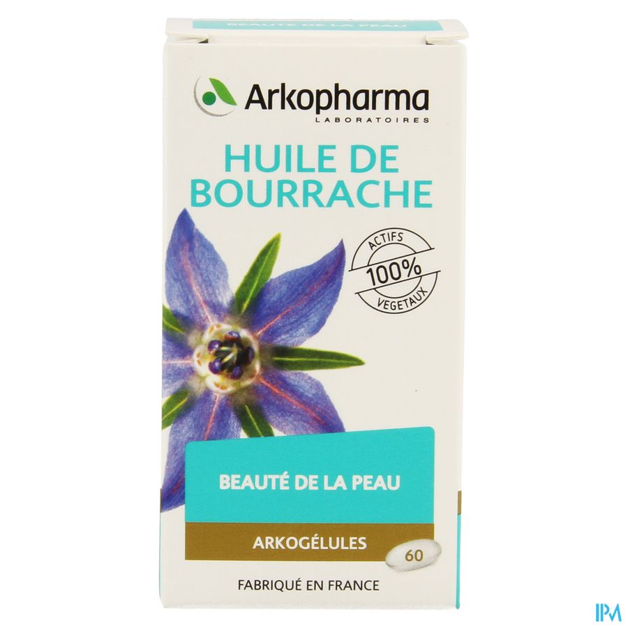 Arkogelules Huile De Bourrache 60