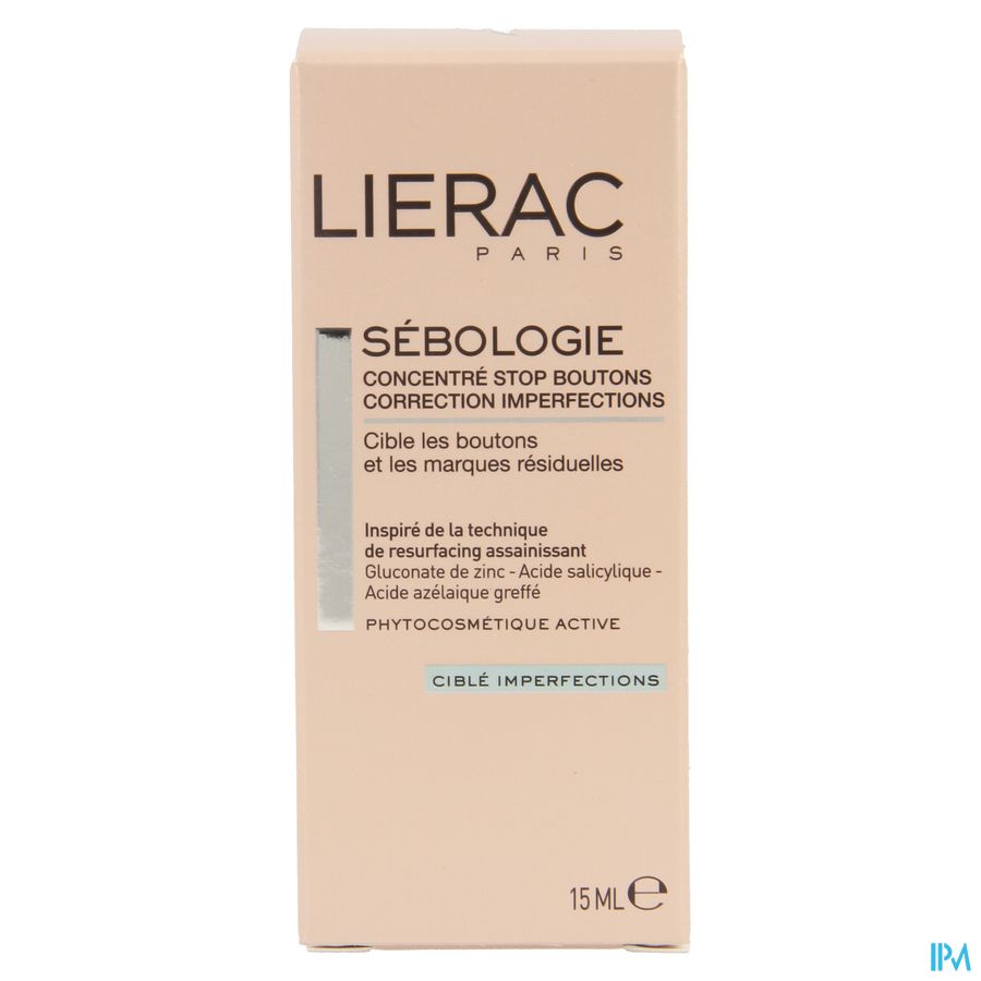 Lierac Sebologie Conc.stop Bouton Correct.imp.15ml