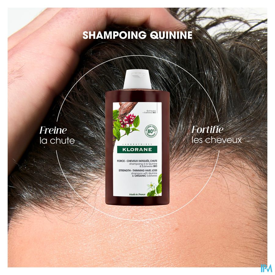 Klorane Quinine Shampooing antichute fortifiant et revitalisant