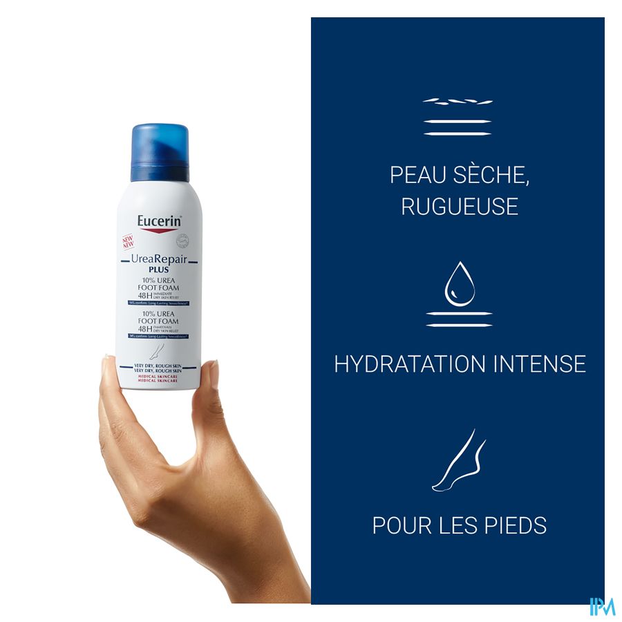 UreaRepair Plus Mousse Pieds 10% d'Urée Peau Très Sèche et Rugueuse 150ml