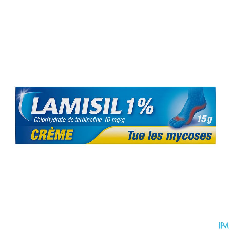 Lamisil Creme 1% Tube Lamine Aluminium 15g