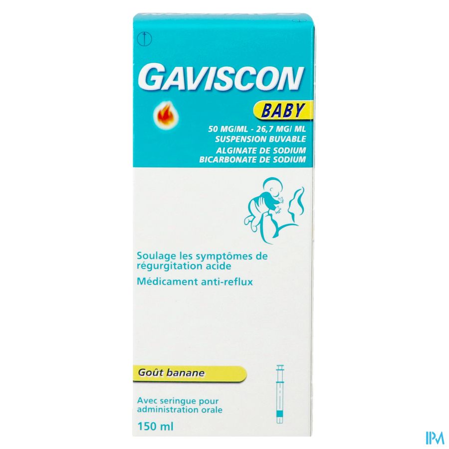 Gaviscon Baby Suspension Buvable 150ml
