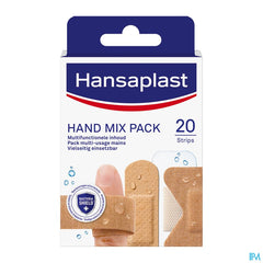 Hansaplast Pansements Hand Mix Pack Strips 20