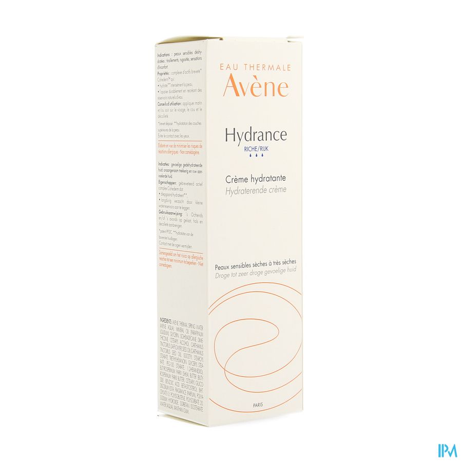 Eau Thermale Avène - Crème hydratante Hydrance RICHE