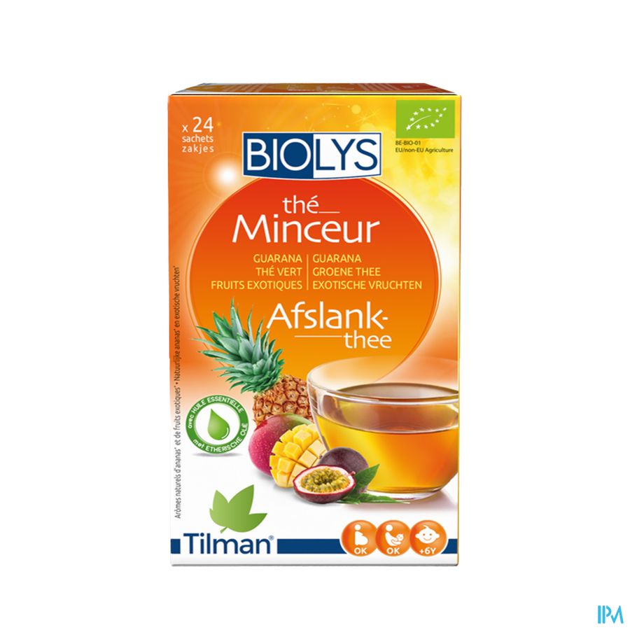 Biolys® Guarana-Thé vert-Fruits exotiques