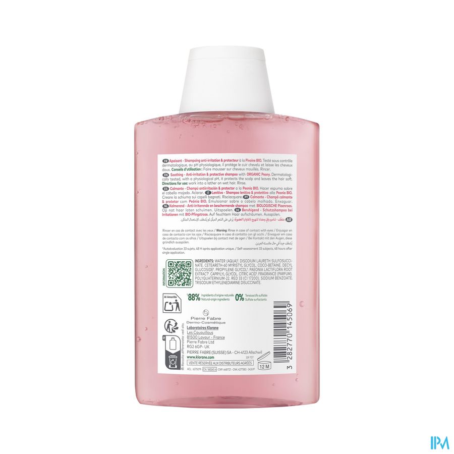 APAISANT Shampoing anti-irritation et protecteur