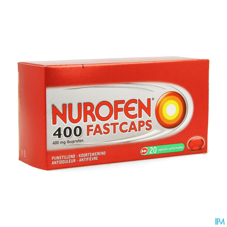 Nurofen 400 Fastcaps Caps 20x400mg