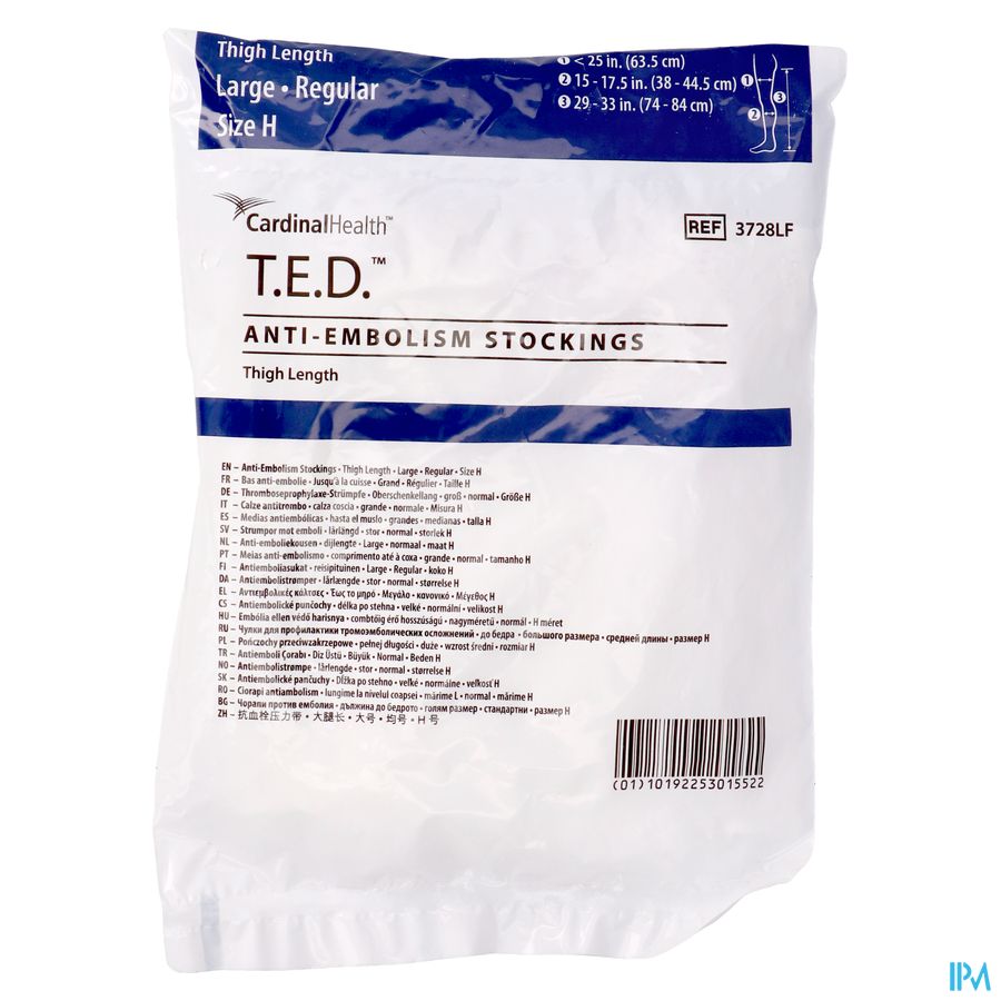 Ted Bas Cuisse 37280l Regul Blanc