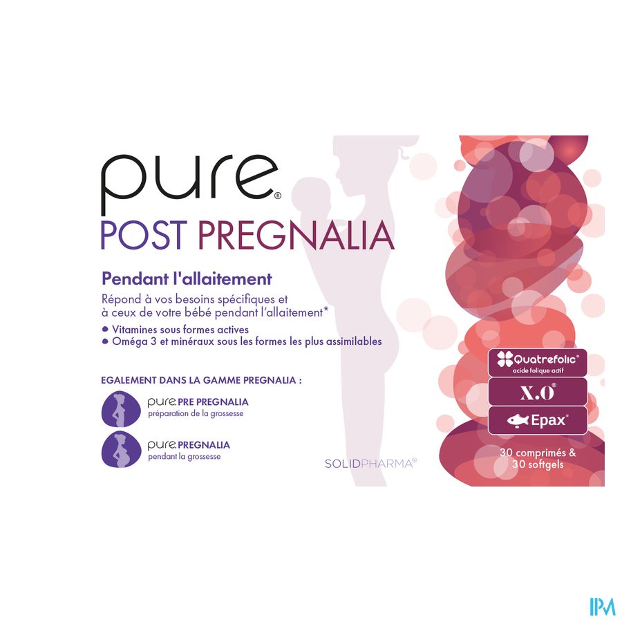 Pure Post Pregnalia Comp 30 + Softcaps 30