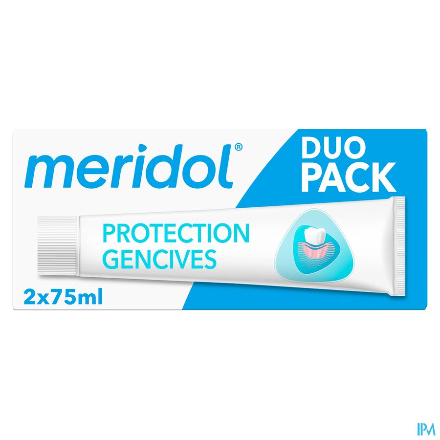 meridol Protection Gencives Dentifrice 2x75ml