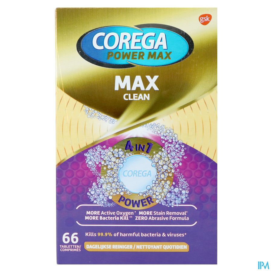 Corega Max Clean Comp 66