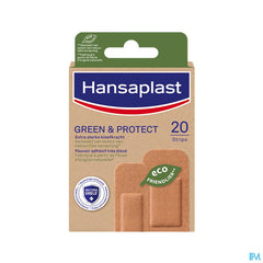 Hansaplast Pansements Green&protect Strips 20