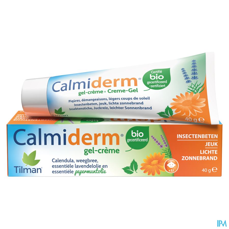 Calmiderm gel-crème certifié bio