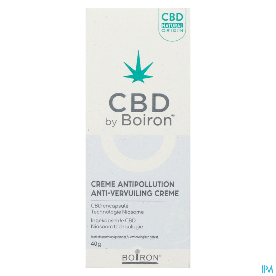 Cbd Creme Visage A/pollution 40g Boiron