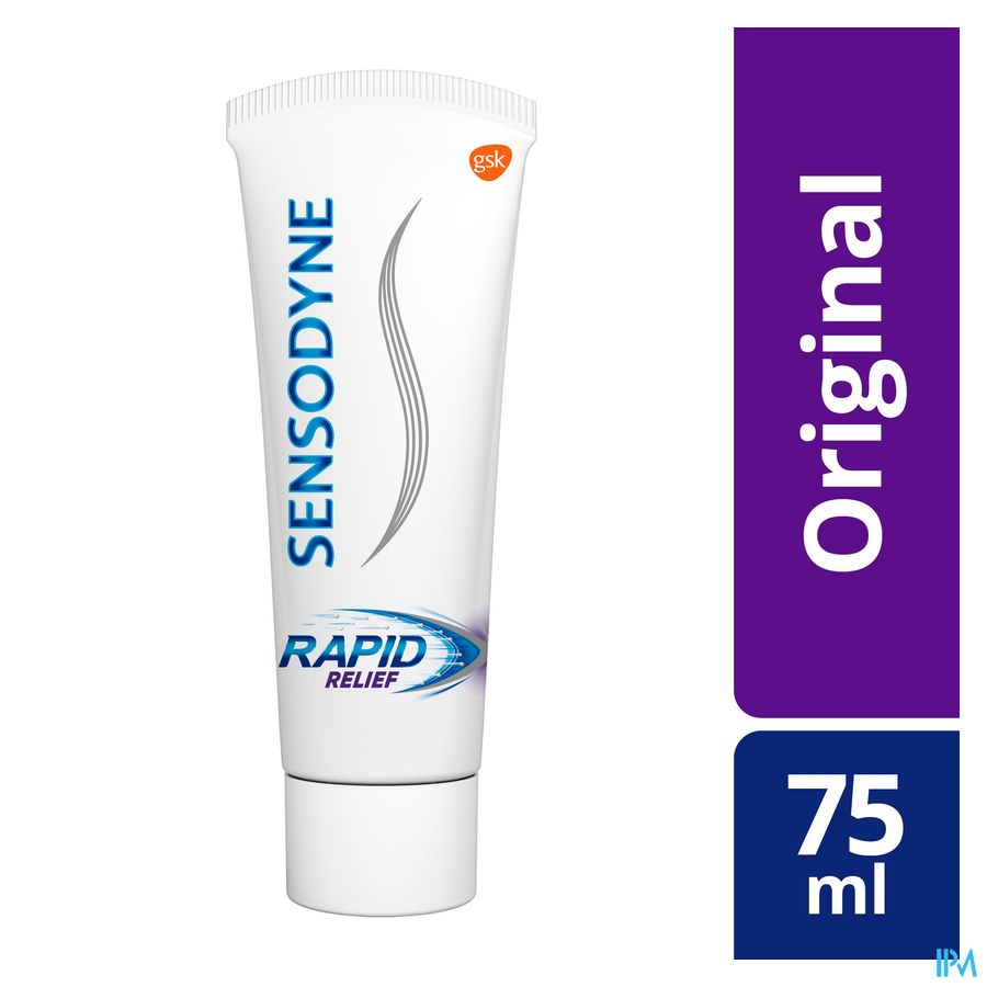 Sensodyne Rapid Relief Dentifrice 75ml