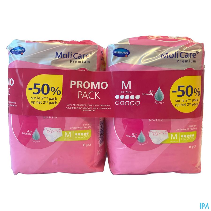 Molicare Premium Lady Pants 5 Drops M 2x8 Promo