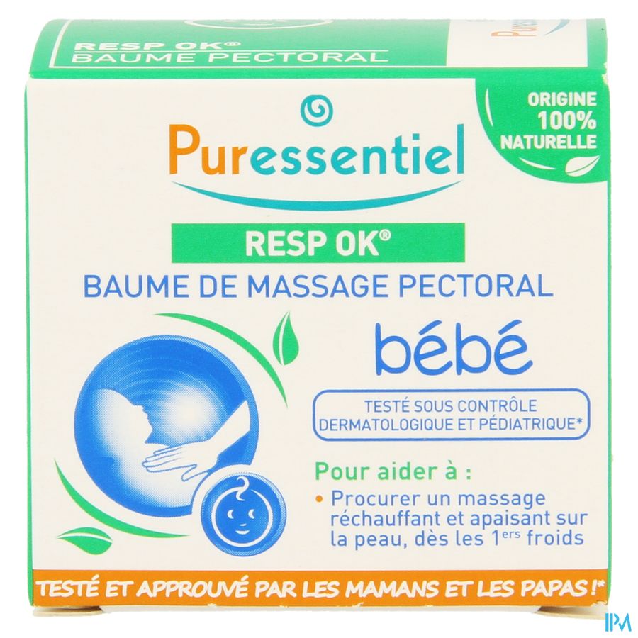 Puressentiel Respiratoire Baume Massage Bebe 30ml
