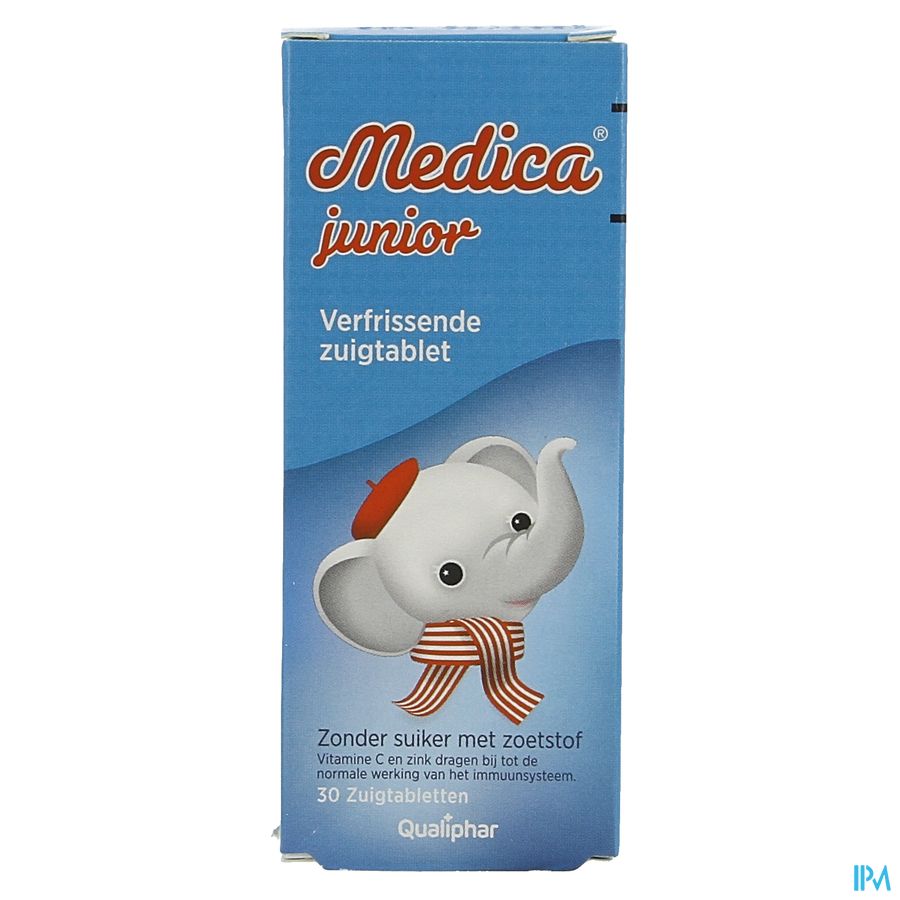 Medica Junior Suikervrij 30 St pastilles