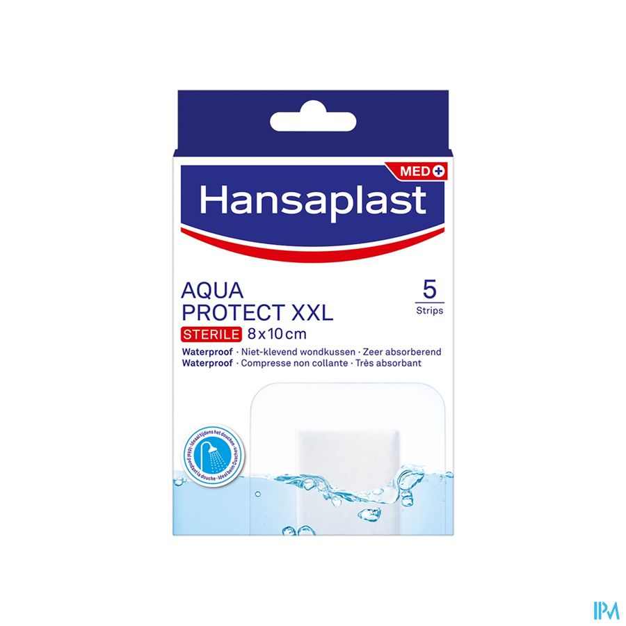 Hansaplast Aqua Prot. Strips Xxl 5