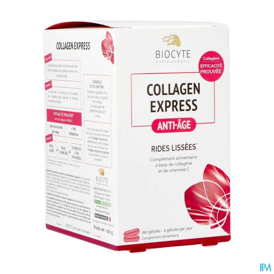 Biocyte Collagen Express Caps 180