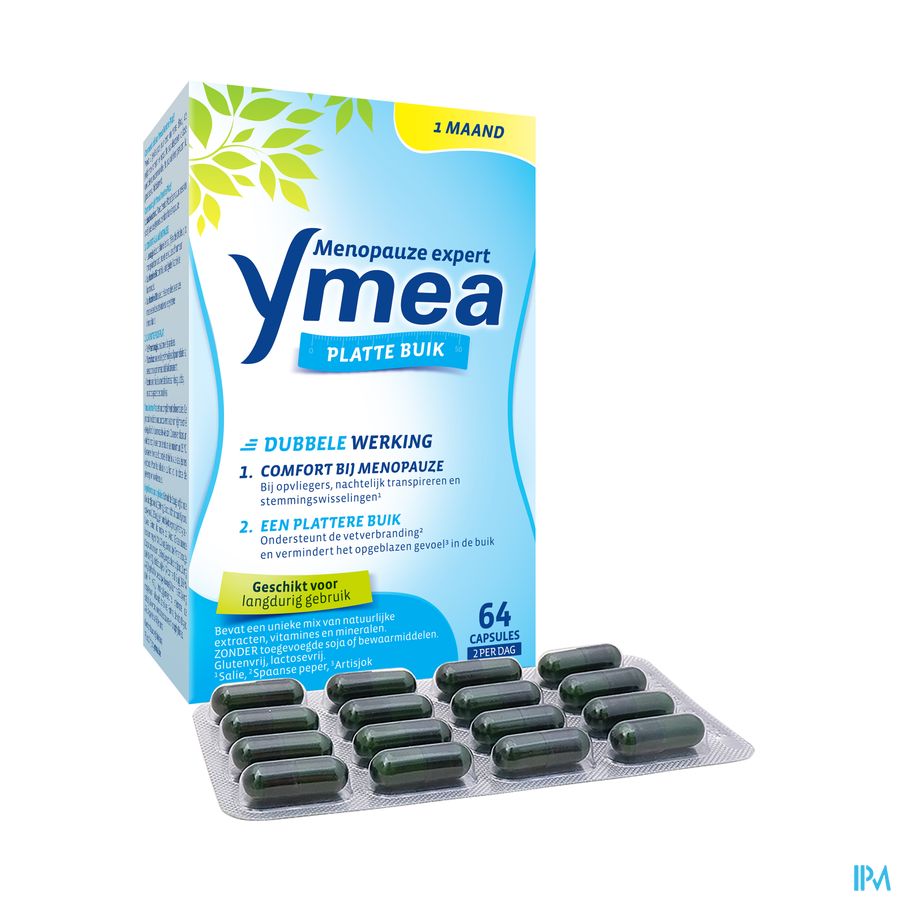 Ymea® Ventre Plat 64 P. - Ménopause - Contre Bouffées De Chaleur & Ballonnements