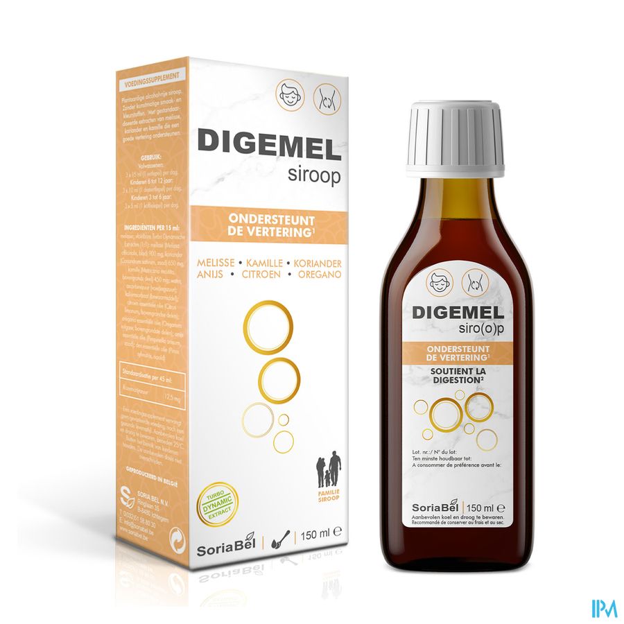 Soria Digemel Sirop 150ml Rempl.2293769