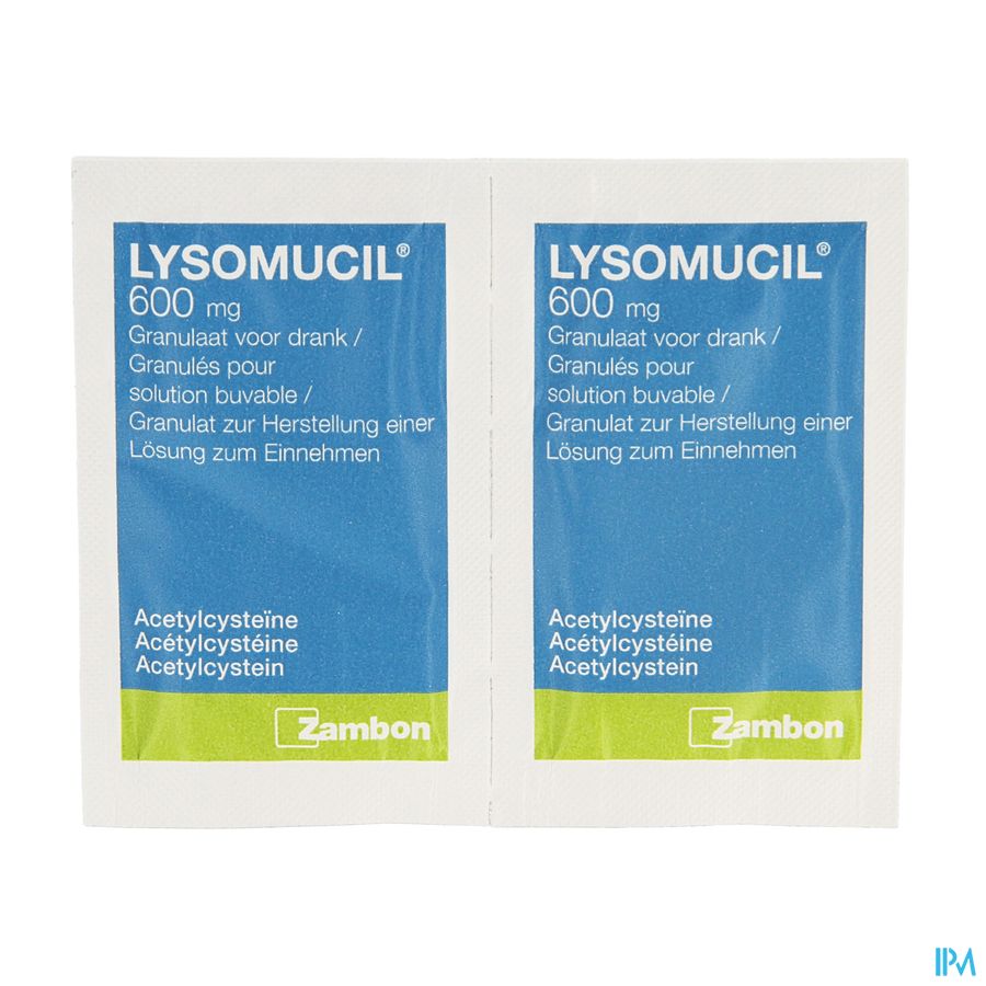 Lysomucil 600 Gran Sach 14 X 600mg