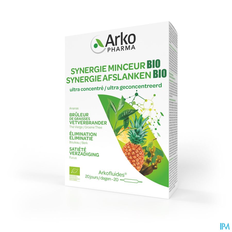 Arkofluide Synergie Minceur Bio Amp 20