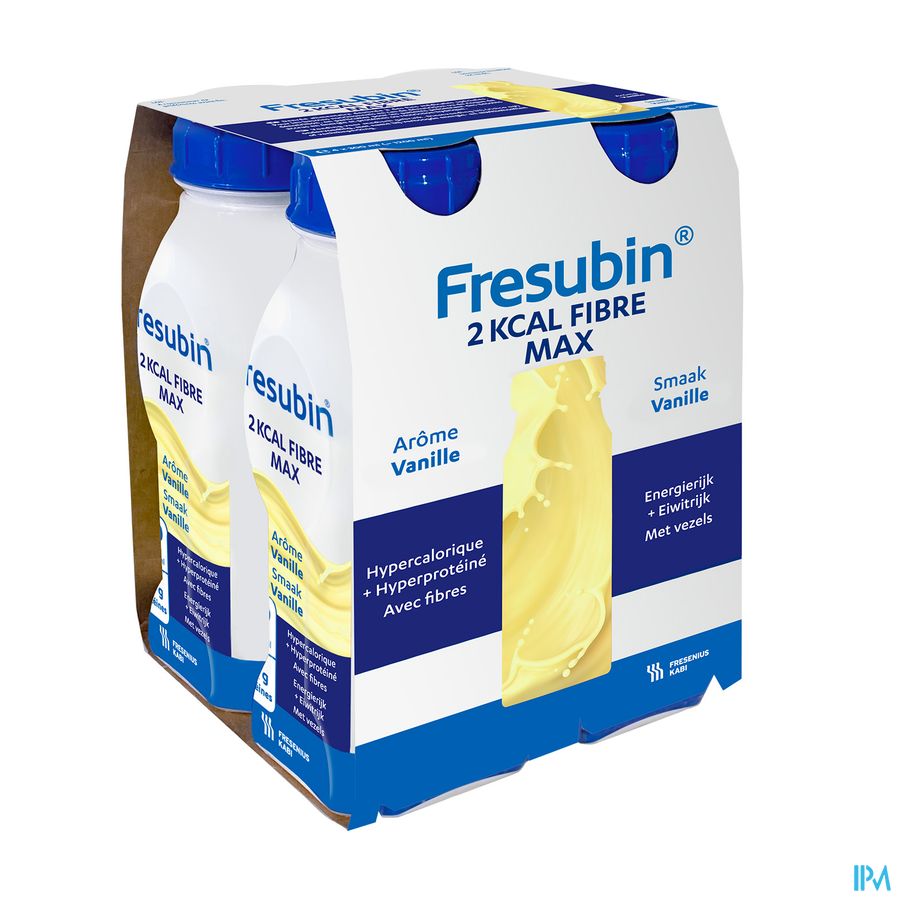 Fresubin 2kcal Fibre Max Drink Vanille Fl 4x300ml