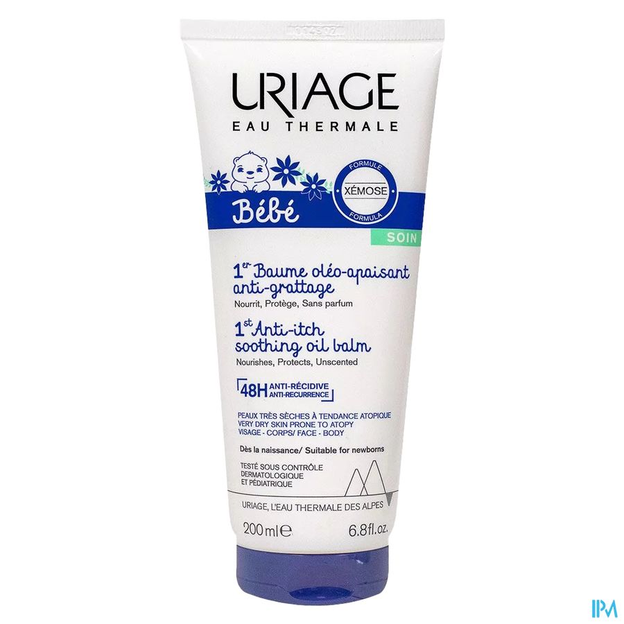 Uriage Bebe 1er Baume Oleo Apaisant A/grat. 200ml