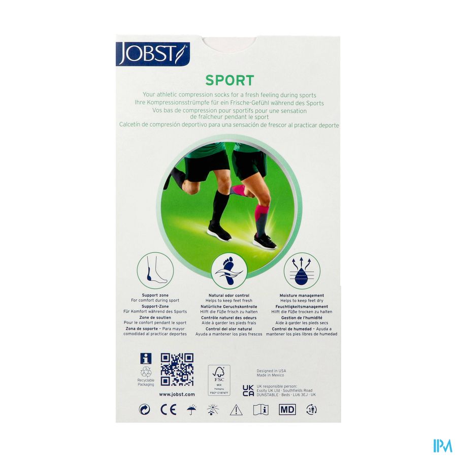 Jobst Sport 15-20 Ad Royal Blue l 1 7528982